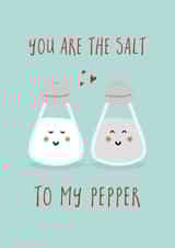 Cute Valentine card for a significant other - Salt and Pepper created by Kampai Designs