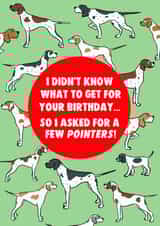 Birthday card for dog lovers created by Chris Williams