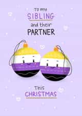 Non-Binary - Sibling & partner created by Blue Kiwi Design