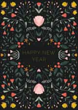 Classy Greeting Card for the New Year created by Another Please