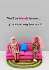 Friends forever created by Bold & Bright Cards