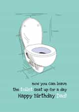 Rude Birthday Card for Dad created by JoyGreets