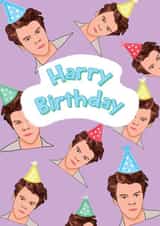 Harry Birthday - Harry Styles Birthday Card created by @Laura Lonsdale Designs