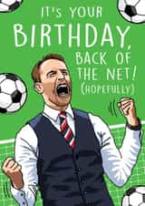 Back of the net Birthday! created by Emma Proctor