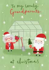 Festive Allotment - Cute Grandparents Christmas Card created by Jess Moorhouse