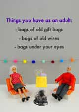 Bags created by Bold & Bright Cards