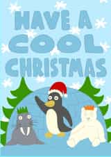 Cool Christmas created by Tom Delves Illustration