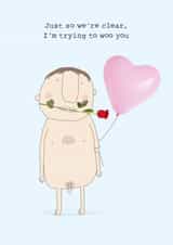 Woo You Valentines card created by Rosie Made A Thing