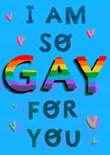 Big gay love created by Rosie Johnson Illustrates