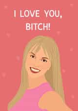 Britney Spears anniversary/valentine’s day card created by Chloe Dixon