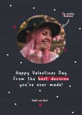 Personalised Valentines Day Photo Card created by LynseyLovez - male female Valentines Day Personalised Photo Card 22062