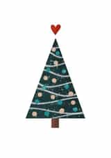 Cute decorated Christmas tree created by BYBAMBY