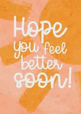 Feel Better Soon Card - Gell Well Soon - Thinking Of You - Get Better Soon Card created by @hollielonglanddesigns