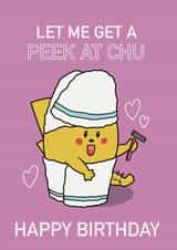 Cute Classic Gaming Happy Birthday Card  For Your Loving Partner created by Tommy Blue Illustration