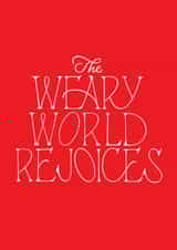 The Weary World Rejoices created by Marla Makes Stuff