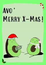 Avo' Merry X-Mas created by WimCards