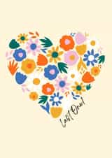 Cute Get Well Card - Last One - Chemotherapy - Radiotherapy created by A Little Note Gifts