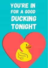 We all misspell - naughty valentines card - funny valentines card - duck card created by Rob Reid