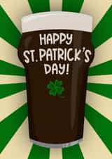 Happy St. Patrick’s Day Celebration Guinness Card created by Running with Scissors