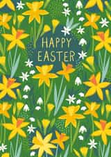 Cute Easter card - Daffodils created by Pablo and Pickle Studio