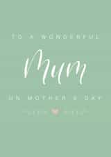 Wonderful Mum created by Bethany Angel