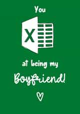 Cute Valentine's or Anniversary card for boyfriend created by Naughty Pickle