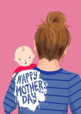 First Mother's Day Card - Mother's Day New Baby - Mother's Day Card from Baby created by Jessie Maeve Studio