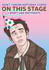 Menthols On This Stage Parody Card - Funny Birthday Card - Matt Healy - The 1975 created by LoveFromCo