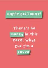 Happy Birthday - I'm a Povvo - Shabazsays - Funny created by Hartfelt Designs