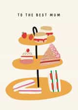 Afternoon Tea Mother's Day/birthday Card created by Vallely Studios