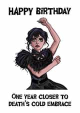 Adam’s family Wednesday Birthday Card fun created by Shaun Kendall