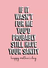 Funny Mother's Day Card - Happy Mother's Day created by Elise Williams