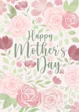 Traditional Mother’s Day Card - Floral - Flowers - Pretty created by Scrambled Meg Designs 