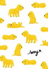 A unique way to say sorry with puppies created by Julien Decaudin