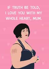 Nessa Mother's Day/Birthday Card Card - Nessa - Gavin And Stacey created by Chloe Dixon