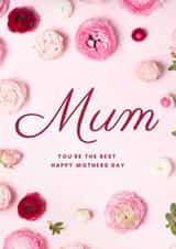 Mother’s Day - your the best - Happy Mother’s Day - Flowers - Pretty Card created by Hindlet Hideaway 