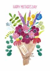 Classic Mother's Day Card - Flower Bouquet - Floral created by Sarah Maddox