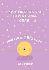 Cute Gran Mother's Day Card - Special Gran created by Macie Dot Doodles