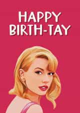 Trending Birthday Card - Glam - Taylor Swift created by Giddy Kipper