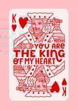 You're The King of My Heart - Valentines and Anniversary Card created by diaz made