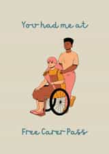 Wheelchair Valentines Day - Carer Pass Alt created by DisableThis