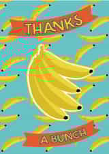 Cute Thanks A Bunch Banana's Card created by The Gifting Knot