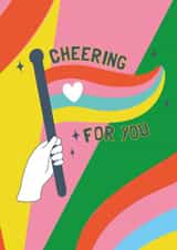 Rainbow Positivity Card created by The Gifting Knot