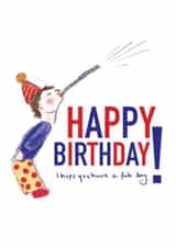 Celebration Birthday Card for a Boy created by Amy Rodger