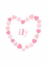 ILY! Valentine's Day Card created by @pepperpeachillustrations