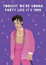 Celebrity Birthday Card - Prince - Music created by Lucy Maggie Designs