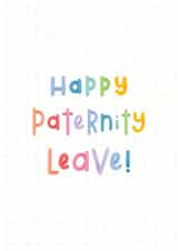 Happy Paternity Leave - Dad to be card created by Joanne Hawker