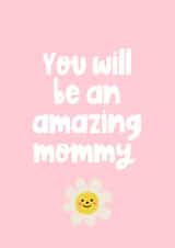 Cute mommy to be card created by GIFTS BY ANNA