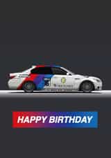 BMW Birthday Card created by Christian Williams Design