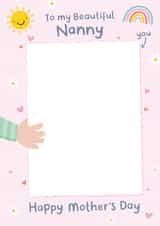 My Beautiful Nanny Mother's Day Card - Drawing of Nan created by Macie Dot Doodles